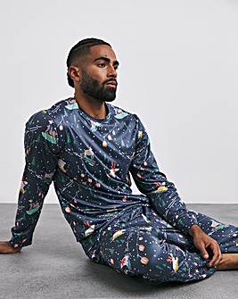 Pretty Secrets Christmas Family Pyjama - Mens