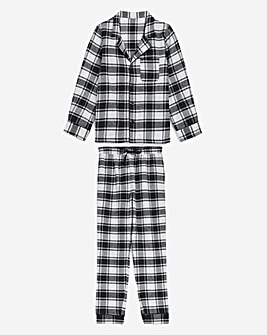 Pretty Secrets Family Pyjama Woven Button Through - Kids Mono