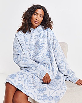 Lilo And Stitch Oversized Hooded Lounge Dress