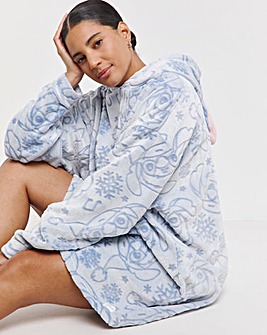 Lilo And Stitch Oversized Hooded Lounge Dress