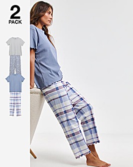 Pretty Lounge 2 Pack Pyjama Sets