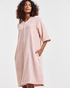 Pretty Secrets Cotton Towelling Zip Gown