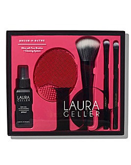 Laura Geller Brush-n-Bathe Ultra-soft Brushes + Cleaning System