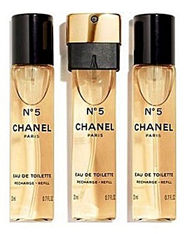 Chanel No 5 Eau de Toilette 3x20ml Refills