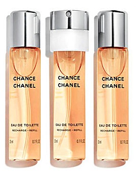 Chanel Chance Eau de Toilette 3x20ml Refills