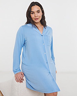 Figleaves Picot Trim Night Shirt