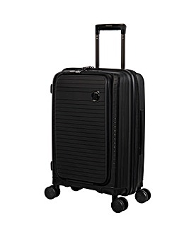 IT Luggage Spontaneous II Black Cabin Case with Front Panel Pocket