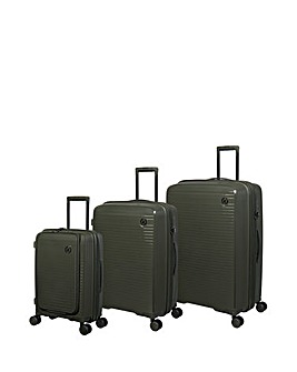 IT Luggage Spontaneous II 3pc Suitcase Set - Olive Night