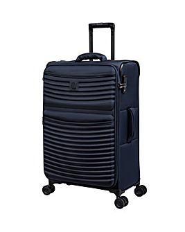 IT Luggage Precursor Dress Blues Medium Suitcase with TSA Lock