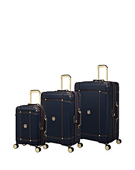 IT Luggage Superiority Blueberry 3pc Suitcase Set with TSA Lock