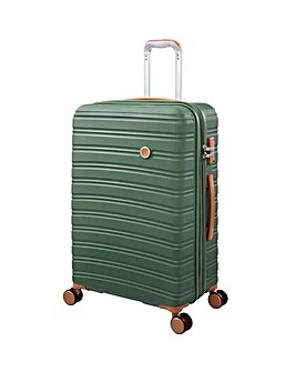 IT Luggage Fusional Green Tea Medium Hardshell Suitcase with TSA Lock