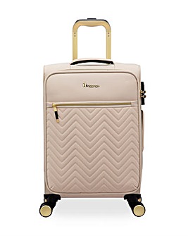 IT Luggage Bewitching Macadamia Cabin Expandable Suitcase with TSA Lock