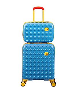 IT Luggage Bobble-Bloc Bonnie Blue 2pc Kiddies Suitcase Case