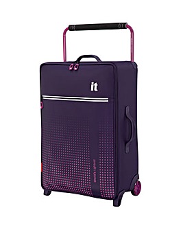 IT Luggage World's Lightest Vitalize Gothic Grape Suitcase Range