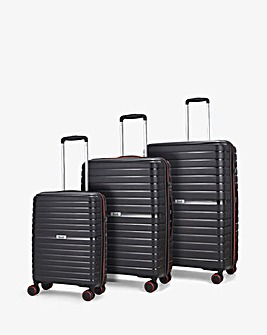 Rock Hydra-Lite Suitcase Range - Black