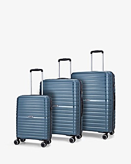 Rock Hydra-Lite Suitcase Range - Blue