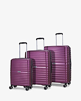 Rock Hydra-Lite Suitcase Range - Purple