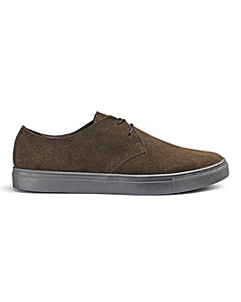 Brown Suede Casual Shoes