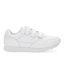 mens easy fasten trainers