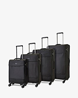 Rock Paris Suitcase Range - Black