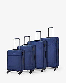 Rock Paris Suitcase Range - Navy