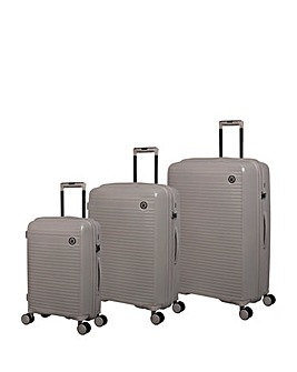 IT Luggage Spontaneous Suitcase Range - Grey