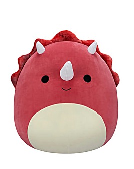 Squishmallows - 20in Tristan the Red Triceratops