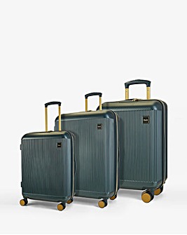 Rock Aria Green with Gold Suitcase Range