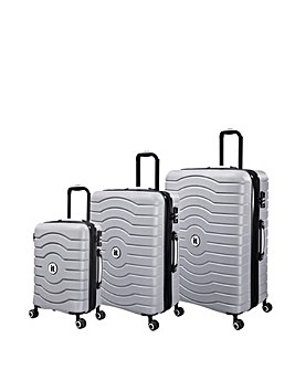 IT Luggage Intervolve Silver Suitcase Range