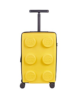 LEGO Brick Cabin Suitcase - Bright Yellow