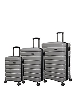 IT Luggage Gravitate 3pc Suitcase Set - Grey