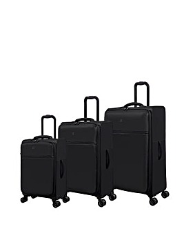 IT Luggage The Lite 3 Piece Suitcase Set - Black