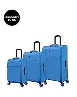 IT Luggage The Lite 3pc Suitcase Set - Blue