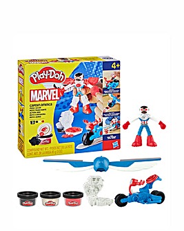 Play-Doh Captain America Moto Slicer