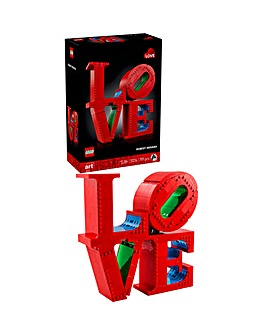 LEGO Art LOVE Building Set for Adults Gift for Couples and Home Decor Idea 31214