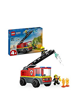 LEGO City Fire Engine with Ladder, Firefighter Toy 60463