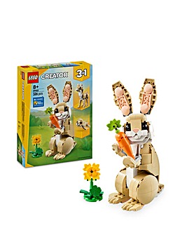 LEGO Creator 3in1 Cute Bunny Animal Playset 31162