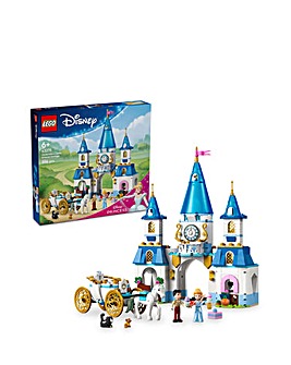 LEGO Disney Princess Cinderella's Castle & Horse Carriage 43275