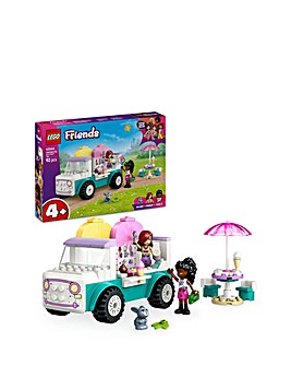 LEGO Friends Heartlake City Ice Cream Van Toy, Pretend-Play Building Kit 42644