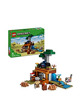 LEGO Minecraft The Armadillo Mine Expedition Playset with Toy Video Game 21269