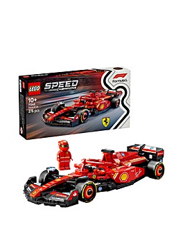 LEGO Speed Champions Ferrari SF-24 F1 Race Car Toy Vehicle and Driver Set 77242