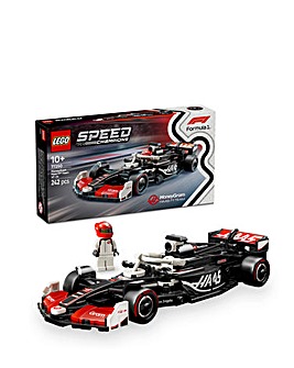 LEGO Speed Champions MoneyGram Haas F1 Team VF-24 Race Car, Toy Vehicle 77250