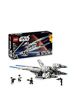 LEGO Star Wars: Andor Rebel U-Wing Starfighter Buildable Model Kit 75399