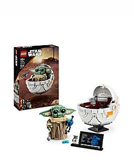 LEGO Star Wars Grogu with Hover Pram Building Toy 75403