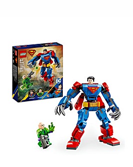 LEGO DC Superman Mech vs. Lex Luthor Super Hero Figure 76302