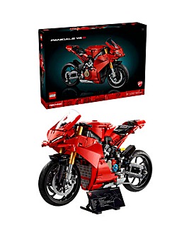 LEGO Technic Ducati Panigale V4 S Motorcycle Model Building Set 42202