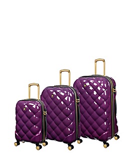 IT Luggage St Tropez Trois Potent Purple Suitcase Range