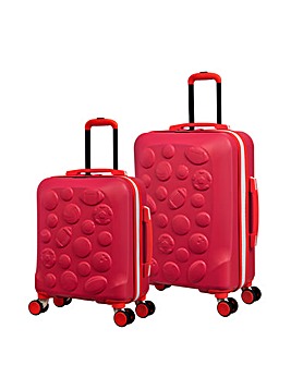 IT Luggage Half-Time Poppy Red Kiddies Suitcase Range