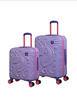 IT Luggage Mystical Lavender Kiddies Suitcase Range