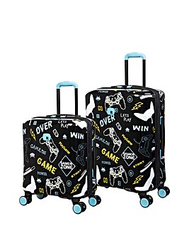 IT Luggage Liquified Video Games Kiddies Suitcase Range